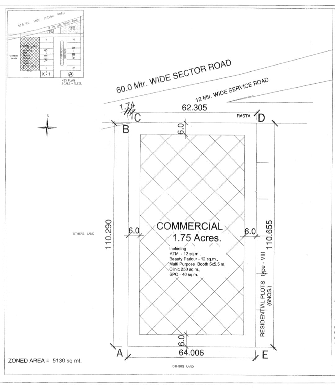Commercial land available for JV in Sector 67, Ansal Essencia, Gurgaon