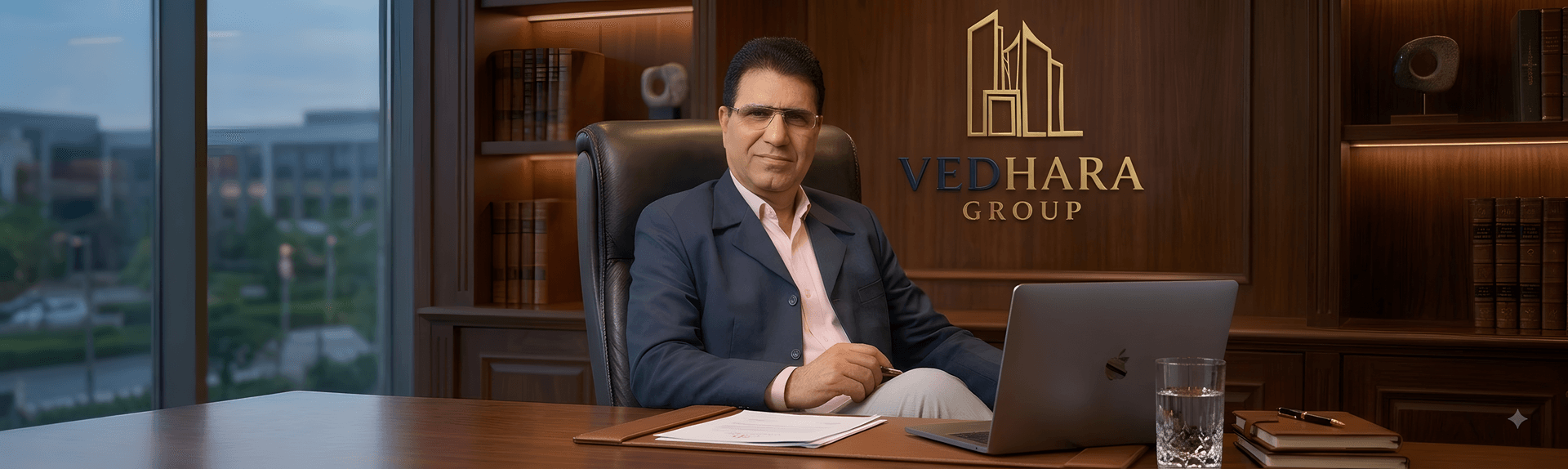 Portrait of Mr. D.R Sharma